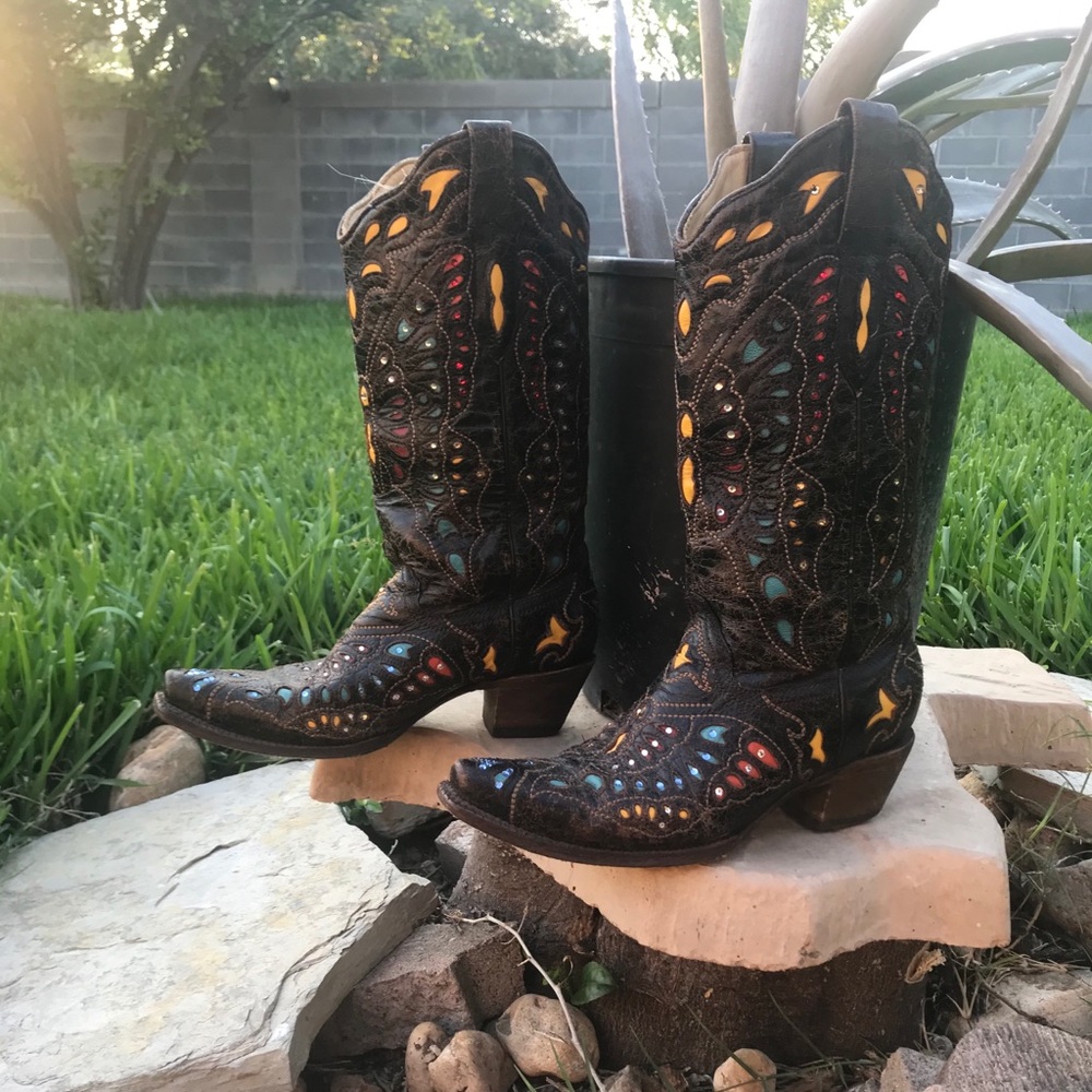 Corral Boots with crystals